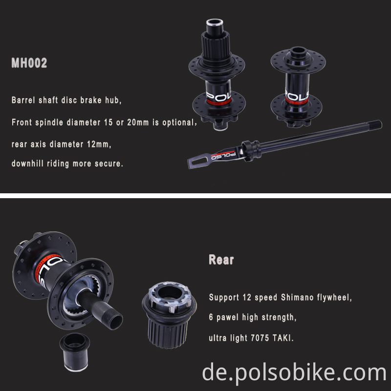 mountain bike hub 36h